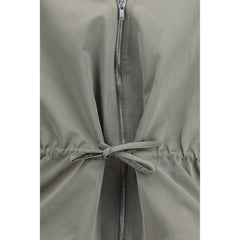 Rick Owens Bicolor Polyester Sleveless Jacket