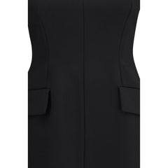 Max Mara Black Polyester Casual Dress