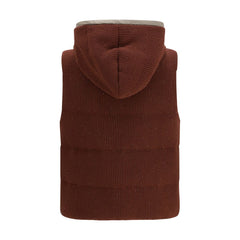 Brunello Cucinelli Brown Cotton Jackets And Coat