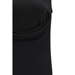 Ami Paris Black Viscose Top