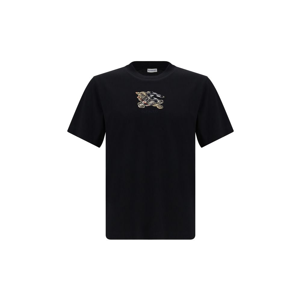 Burberry Black Cotton T-Shirt