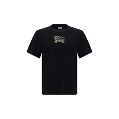 Burberry Black Cotton T-Shirt