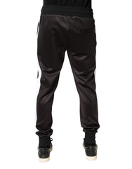 Dolce & Gabbana Brown Polyester Skinny Jogger Trouser Pants
