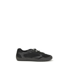 Prada Black Polyester Athletic Sneakers