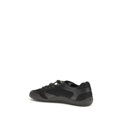 Prada Black Polyester Athletic Sneakers