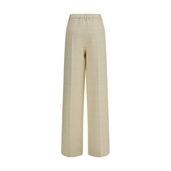 Gucci Beige Cotton Casual Pants