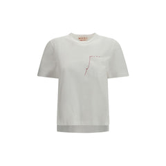 Marni White Cotton T-Shirt