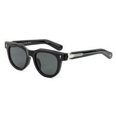 Bobroff Black Acetate Sunglasses