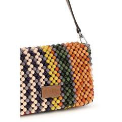 Staud Multicolor Other Fibres Shoulder Bag
