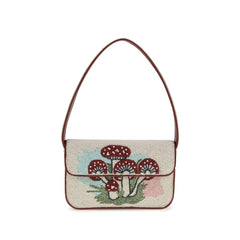 Staud Multicolor Rayon Shoulder Bag