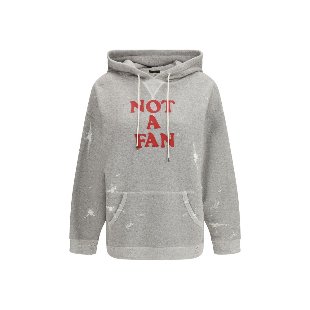 R13 Gray Cotton Sweatshirt