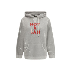 R13 Gray Cotton Sweatshirt