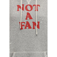 R13 Gray Cotton Sweatshirt