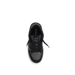 Axel Arigato Black Calf Leather Bos Taurus Athletic Sneakers