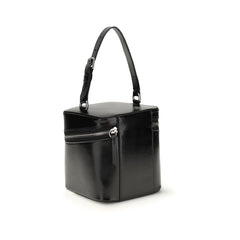 Margiela Black Calf Leather Bos Taurus Backet Bag
