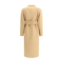 Khaite Beige Wool Coat