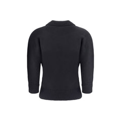 Khaite Black Cashmere Sweater