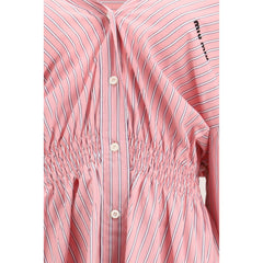 Miu Miu Multicolor Cotton Casual Dress