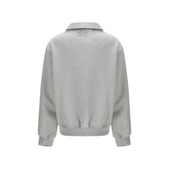 Miu Miu Gray Cotton Sweatshirt