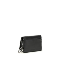 Ganni Black Polyester Wallet