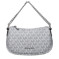 Michael Kors Gray Fabric Handbag