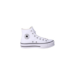 Converse White Polyethylene Platform Sneakers