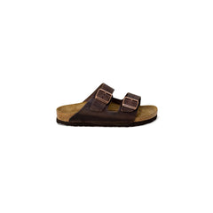 Birkenstock Brown Synthetic Slippers