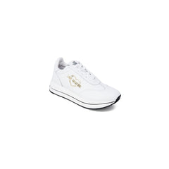 Love Moschino White Leather Low Top Sneakers