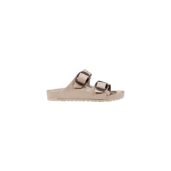 Birkenstock Beige Synthetic Flat Sandals