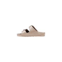 Birkenstock Beige Synthetic Flat Sandals