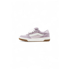 Vans Purple Leather Low Top Sneakers
