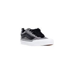 Vans Gray Leather Low Top Sneakers