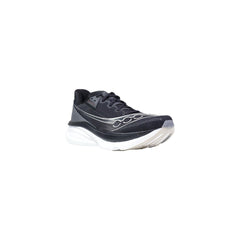 Saucony Black And White Textile Athletic Sneakers