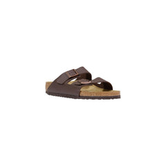 Birkenstock Brown Synthetic Flat Sandals