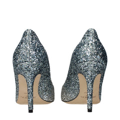Jimmy Choo Gray Plastic Pumps