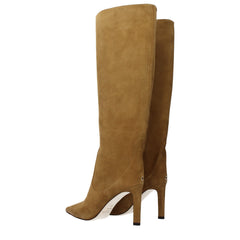 Jimmy Choo Brown Leather Boots