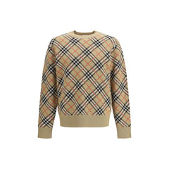 Burberry Beige Cotton Sweatshirt