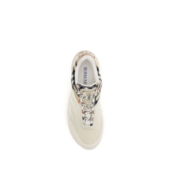 Burberry Multicolor Polyamide Athletic Sneakers