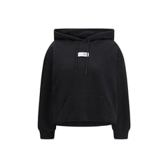 MM6 Black Cotton Sweatshirt