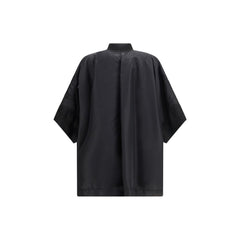 MM6 Black Polyamide Cloacks