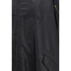 MM6 Black Polyamide Cloacks