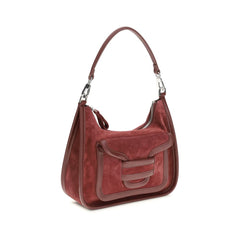 Pierre Hardy Bordeaux Calf Leather Bos Taurus Shoulder Bag