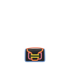 Pierre Hardy Multicolor Calf Leather Bos Taurus Shoulder Bag