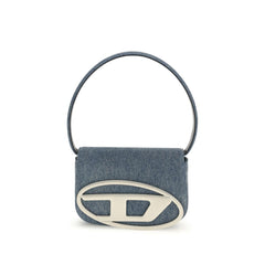 Diesel Blue Cotton Shoulder Bag