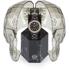 Philipp Plein Black Ceramic Dress Watch