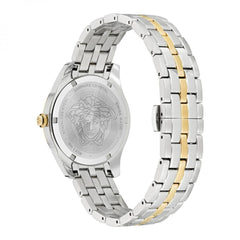 Versace Gray Stainless Steel Dress Watch