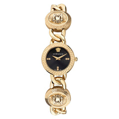 Versace Gold Stainless Steel Dress Watch