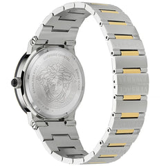 Versace Gray Stainless Steel Dress Watch