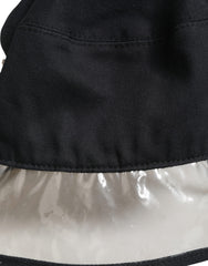 Dolce & Gabbana Black Cotton Plastic Fisherman Bucket Capello Hat