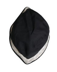 Dolce & Gabbana Black Cotton Plastic Fisherman Bucket Capello Hat